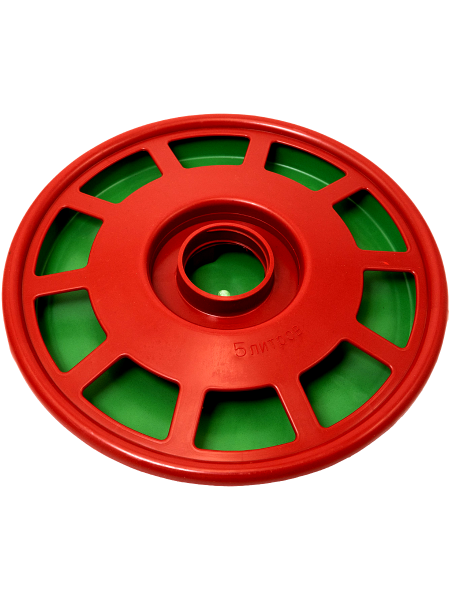 Поилка для птиц РЯБА под бутылку ПЭТ 5 л пластиковая, 6 шт